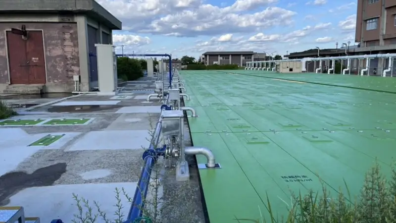 水道施設工事の施工写真